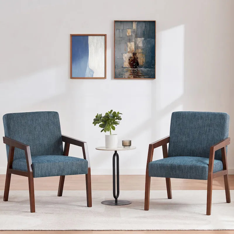 Fauteuil Mid-Century de 27,9 po