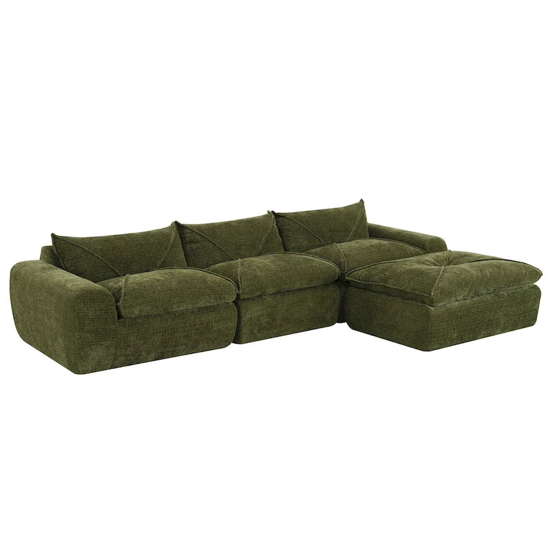 Canapé moderne en chenille