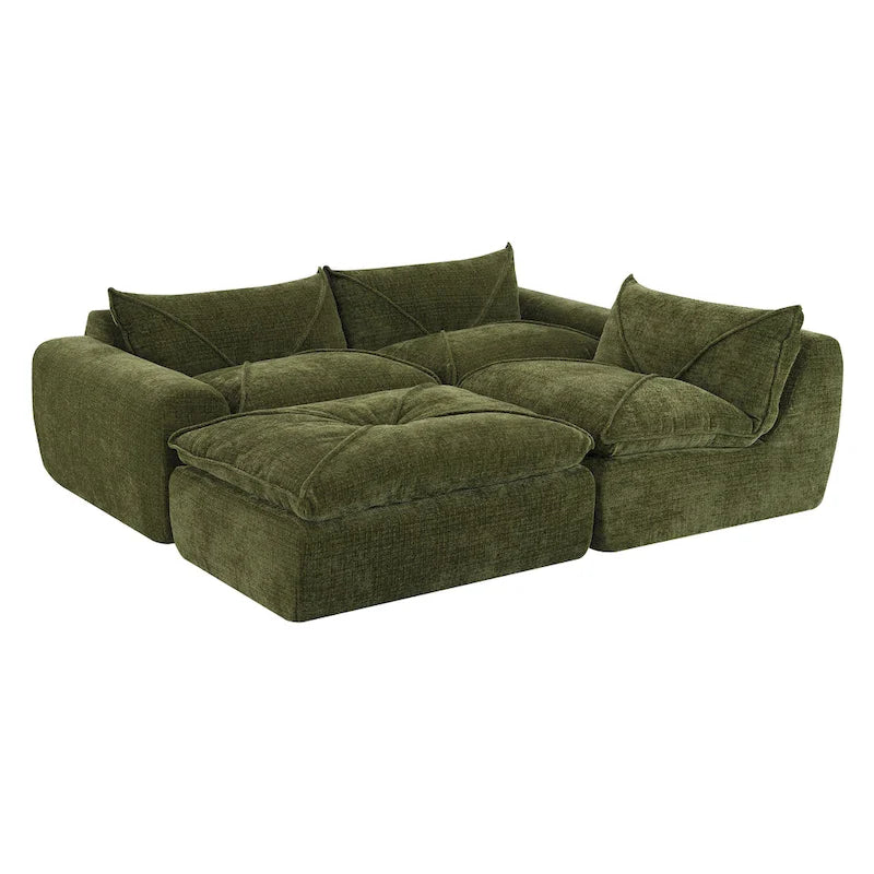 Canapé moderne en chenille