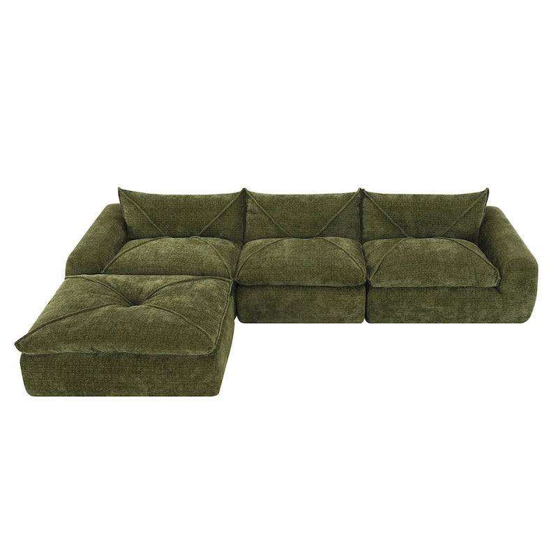 Canapé moderne en chenille
