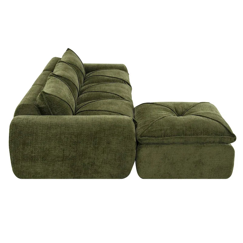 Canapé moderne en chenille