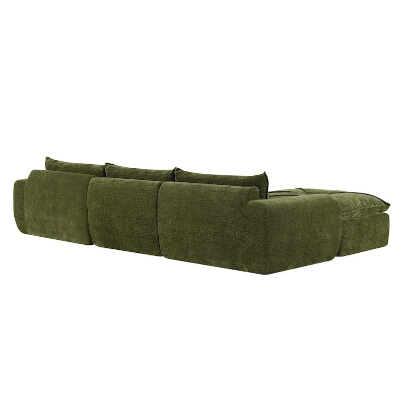 Canapé moderne en chenille