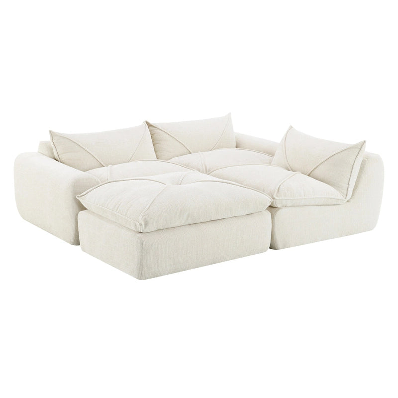 Canapé moderne en chenille