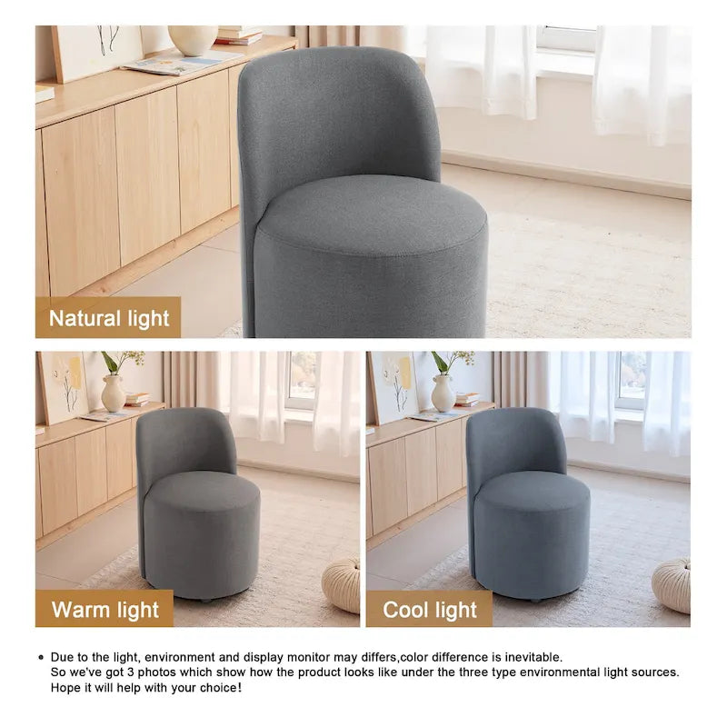 Chaises de salle à manger tapissées de luxe