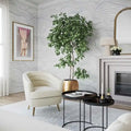 Fauteuil en velours