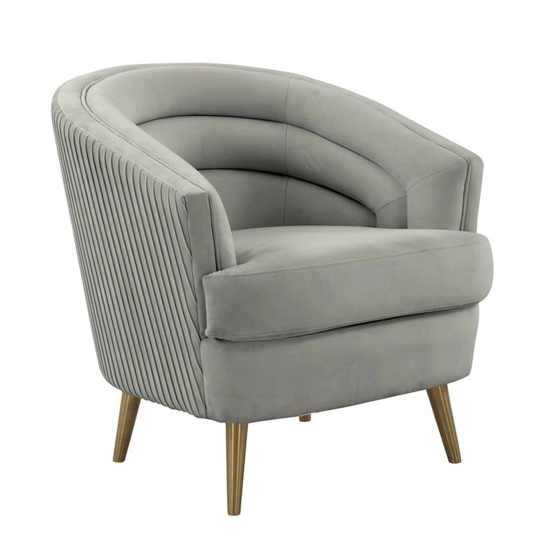 Fauteuil en velours