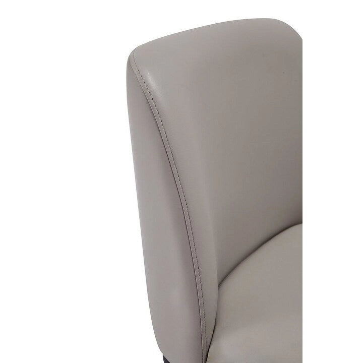 Chaises de salle à manger en cuir artificiel (lot de deux)
