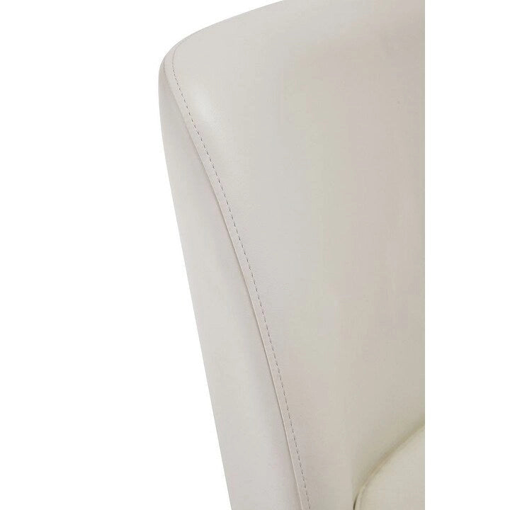 Chaises de salle à manger en cuir artificiel (lot de deux)