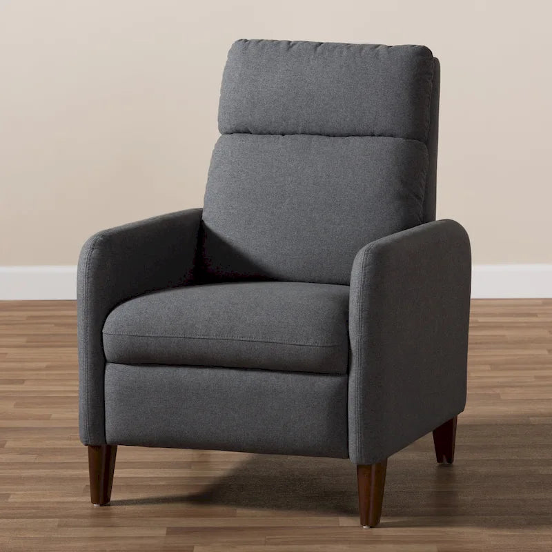 Fauteuil inclinable en tissu de style médiéval