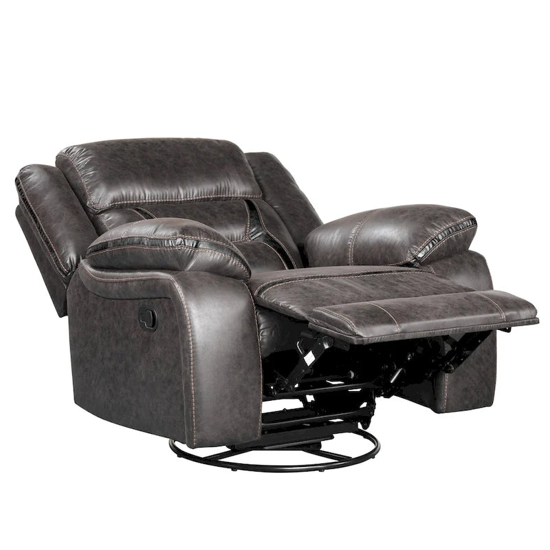 Fauteuil inclinable manuel, Châtaigne foncée