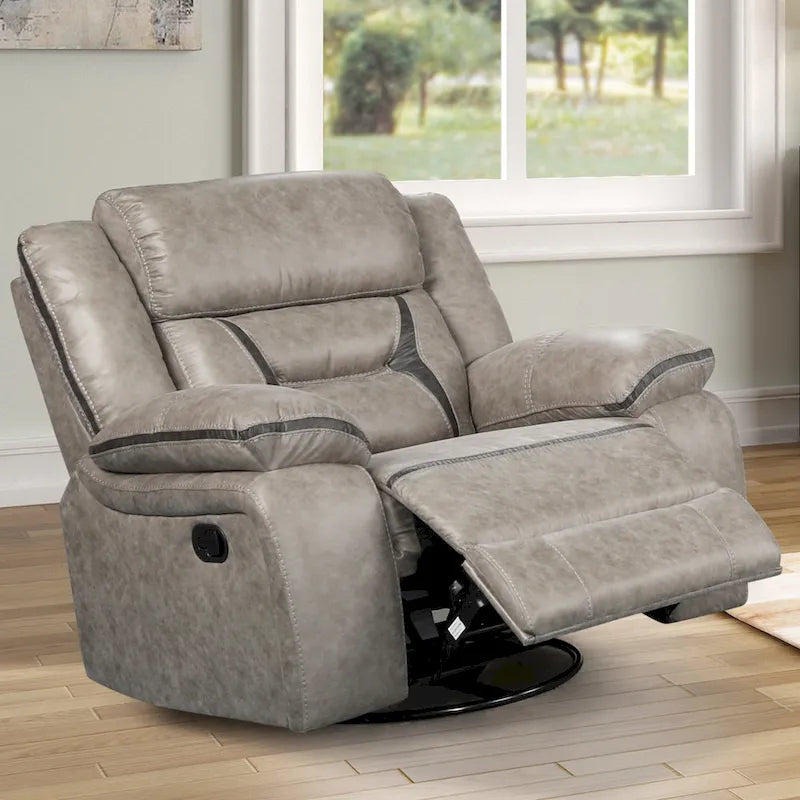 Fauteuil inclinable manuel, Châtaigne foncée