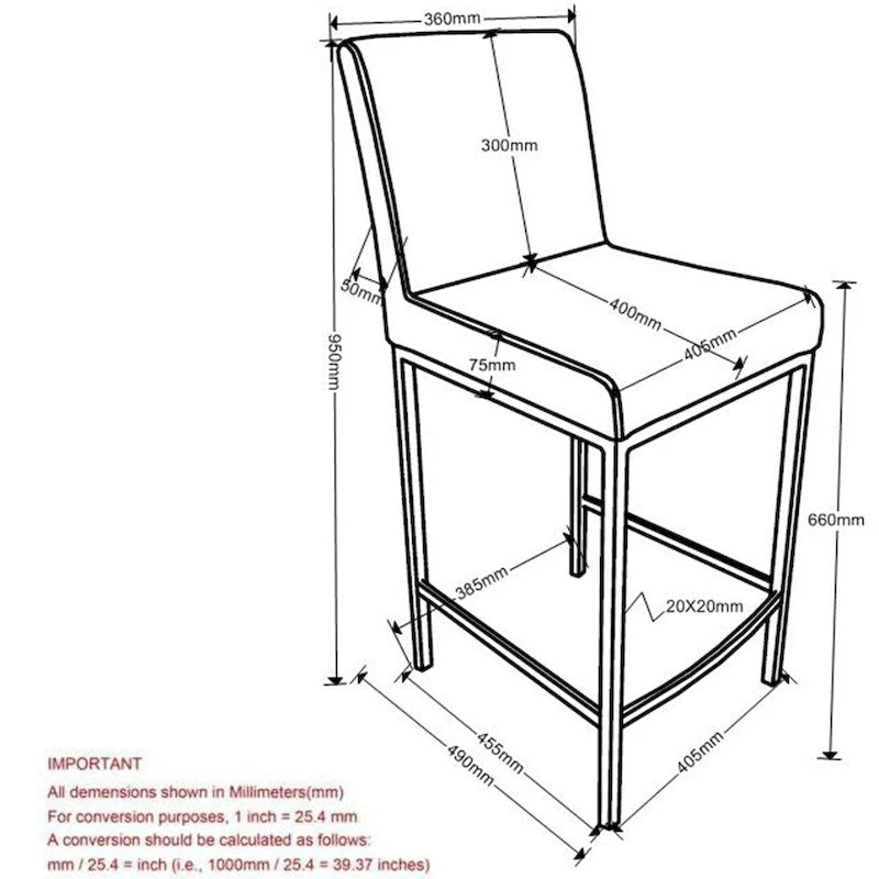 Tabourets de bar rembourrés gris et or de style moderne