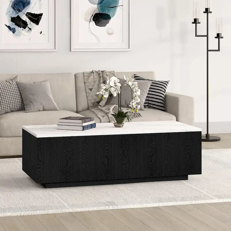 Table basse rectangulaire