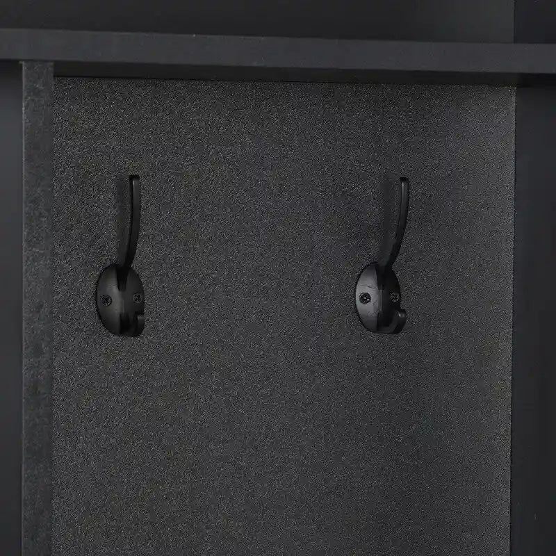 Porte-manteau, banc de rangement
