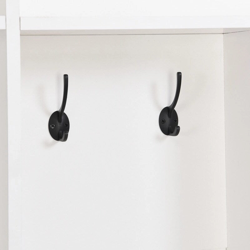 Porte-manteau, banc de rangement